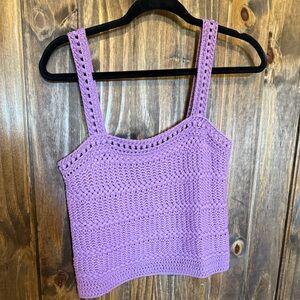 Vince Lavender Knit Top